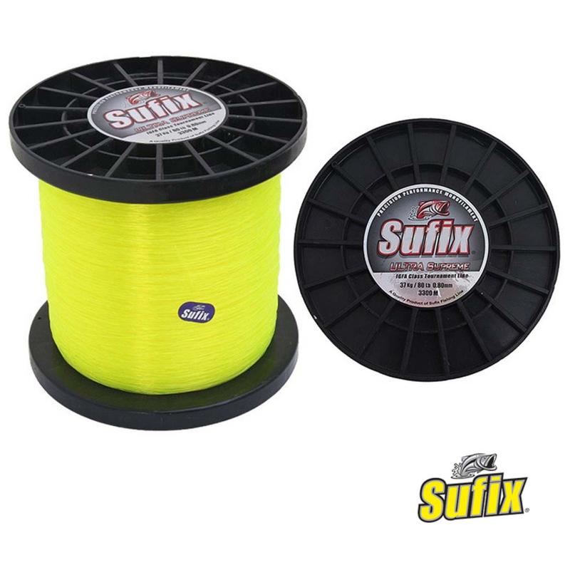Sufix Ultra Supreme Igfa N.Yellow 0,80mm 1000m