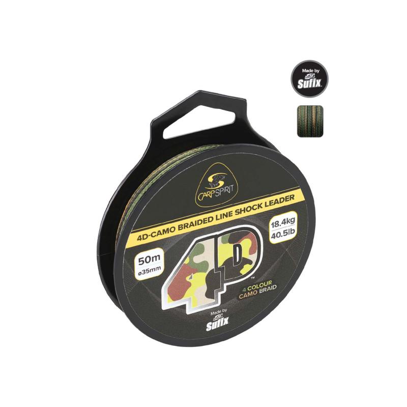 Carp Spirit 4D Shock Leader 50M D35