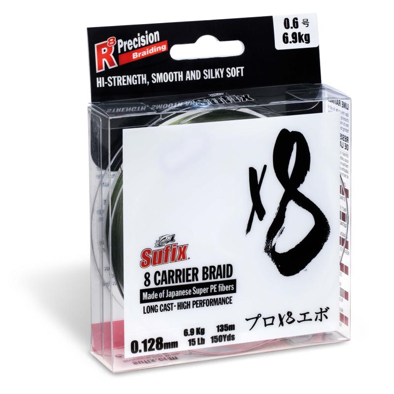 Sufix X8 Multicolor 450M 23,5