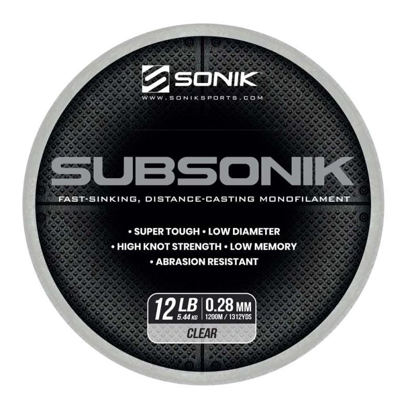 Sonik SUBSONIK CLEAR 12LB 1200m 0.28mm