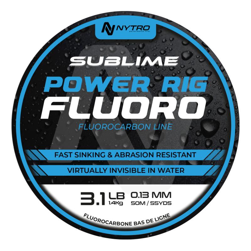 Nytro Sublime Power Rig Fluoro 50M 0,13Mm