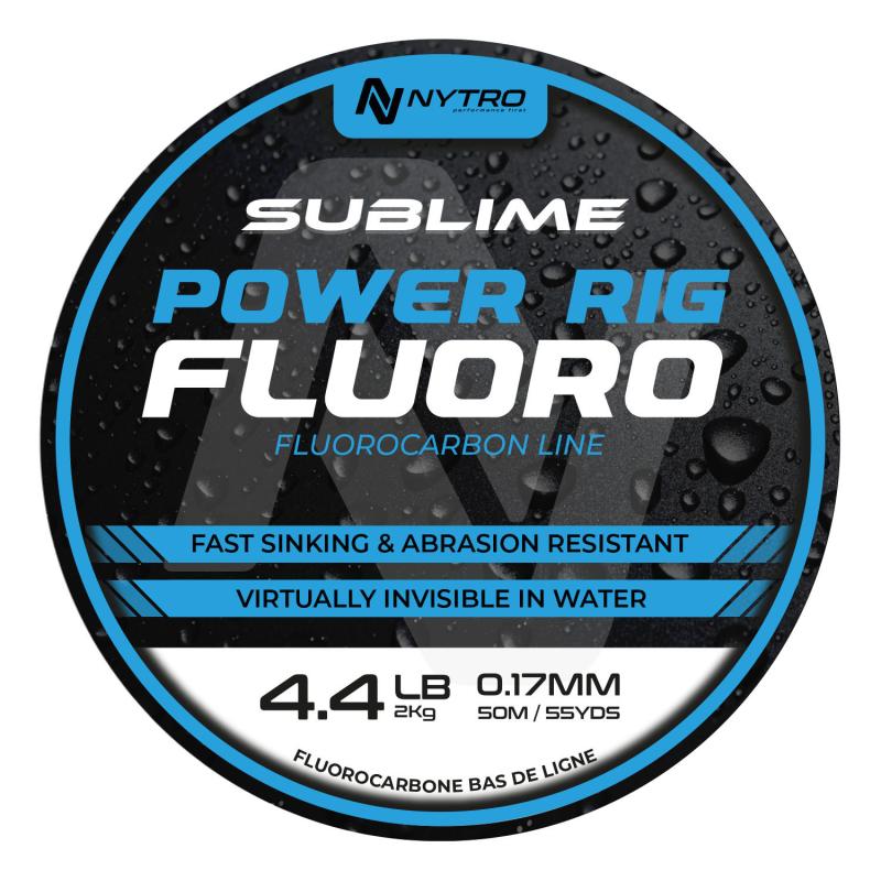 Nytro Sublime Power Rig Fluoro 50M 0,17Mm