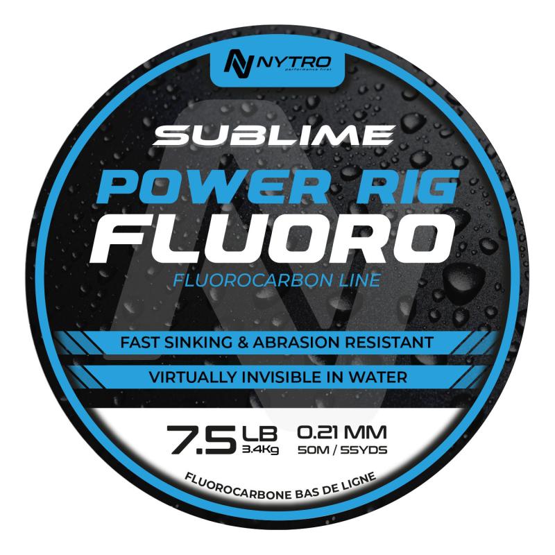 Nytro Sublime Power Rig Fluoro 50M 0,21Mm