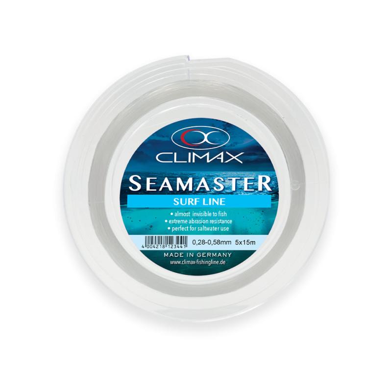 Climax Seamaster Surf Line 5x15m 0,33-0,58mm