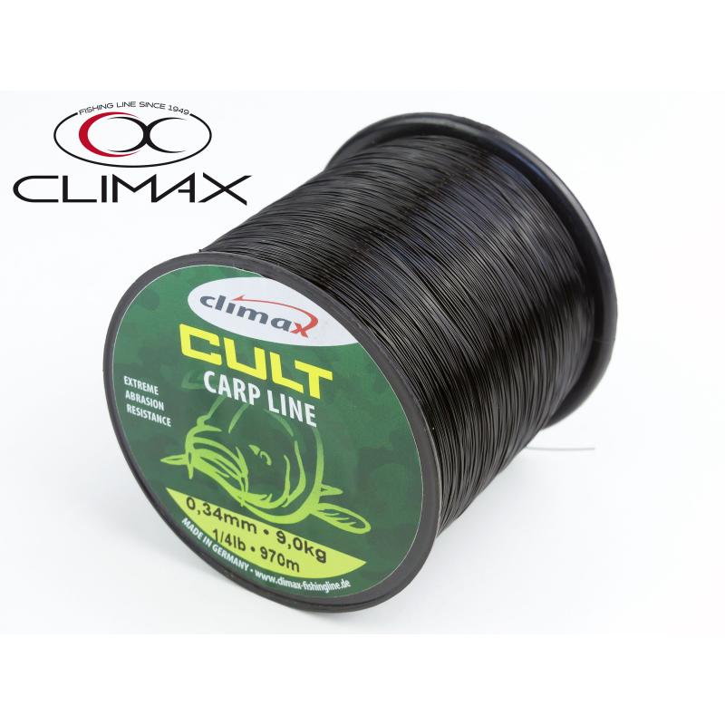 Produktbild Climax CULT Carpline schwarz 1/4lb 970m 0,34mm