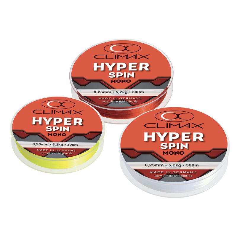 Climax Hyper Spin fluogelb 300m 0,20mm