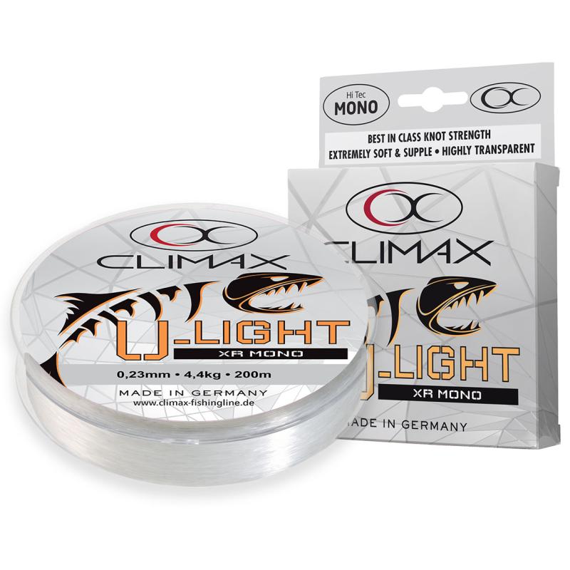 Climax U-Light Mono transparent 200m 0,26mm