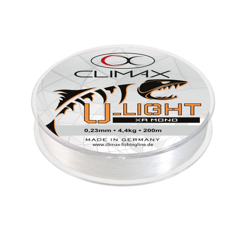 Climax U-Light Mono transparent 200m 0,26mm