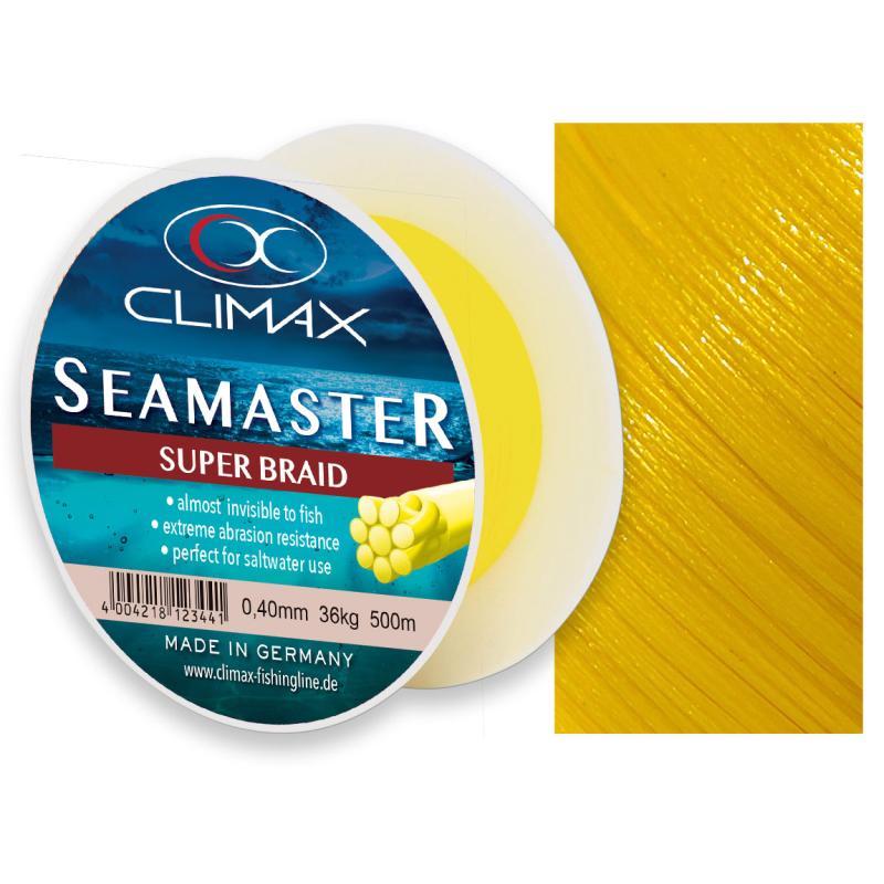 Produktbild Climax Seamaster Super Braid gelb 500m 0,25mm