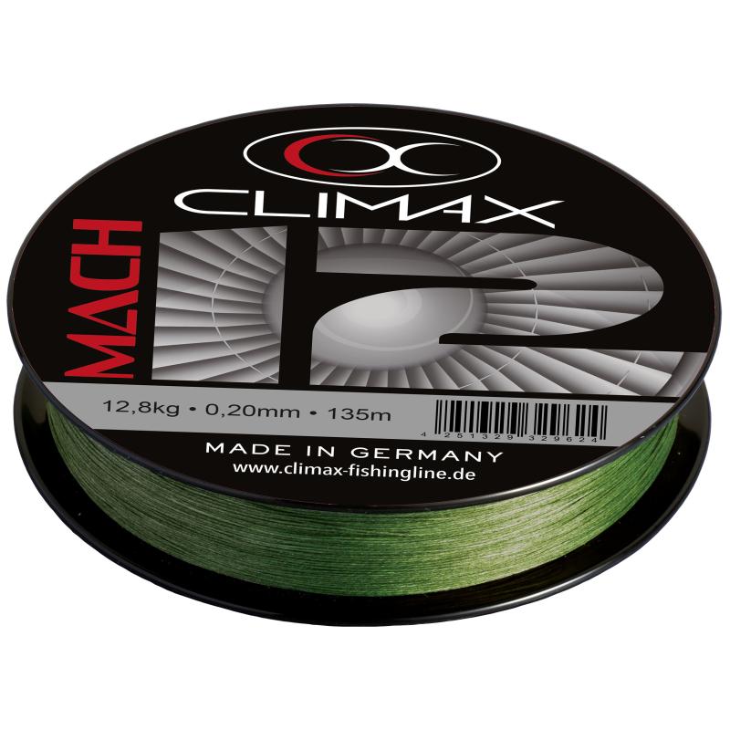 Climax Mach 12 Spiral Braid moosgr&uuml;n 135m 0,11mm