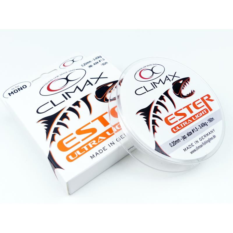 Climax Ester U-Light Mono transparent 150m 0,14mm