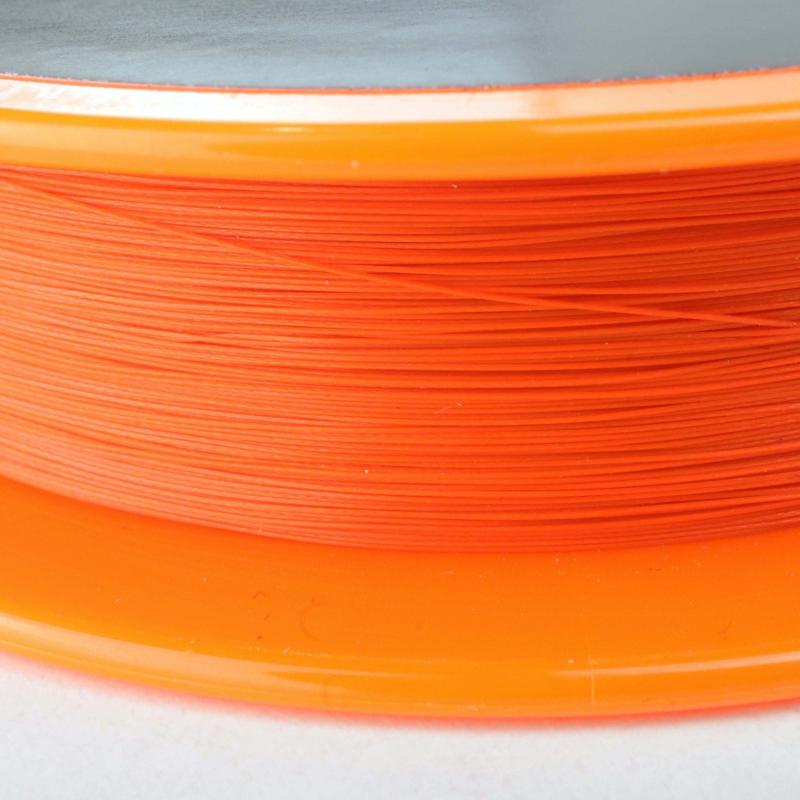 Climax 135m 0,12mm 8X Neverfade Braid hi-vis orange