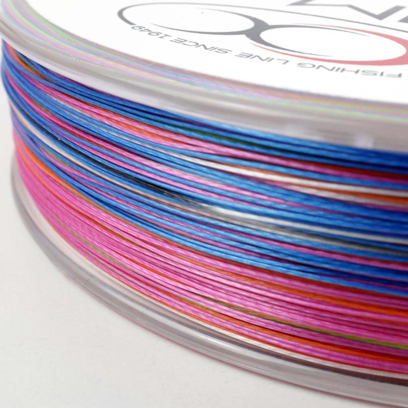 Climax 350m 0,25mm 8X Braid multi colour