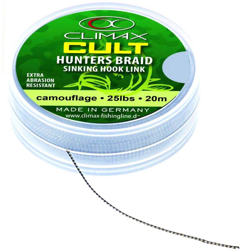 Climax 20m 30lb CULT Hunters Braid WEED