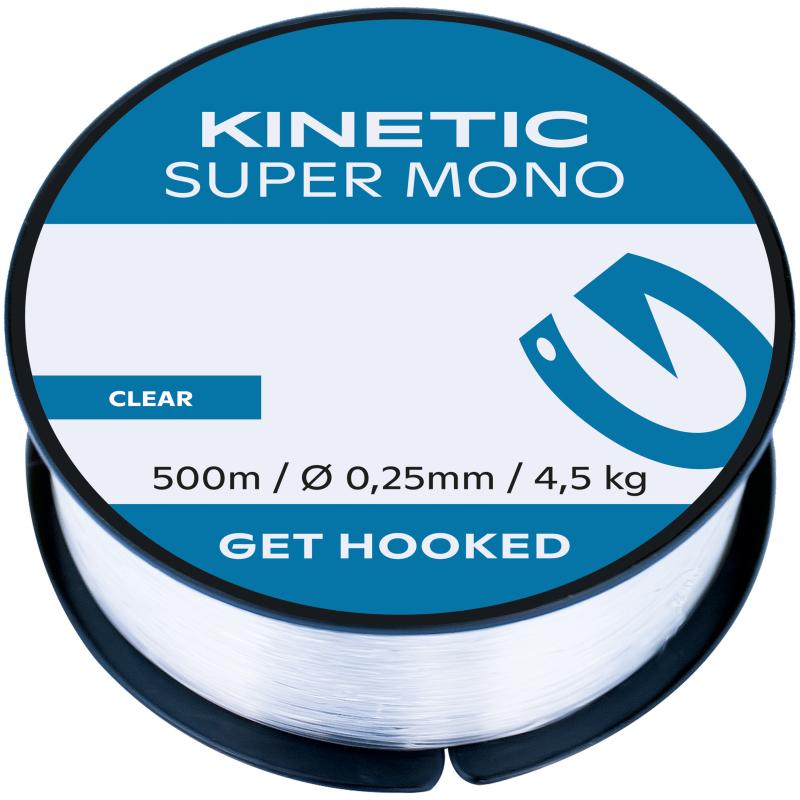 Produktbild Kinetic Super Mono 440m 0,35mm/8,3kg Clear
