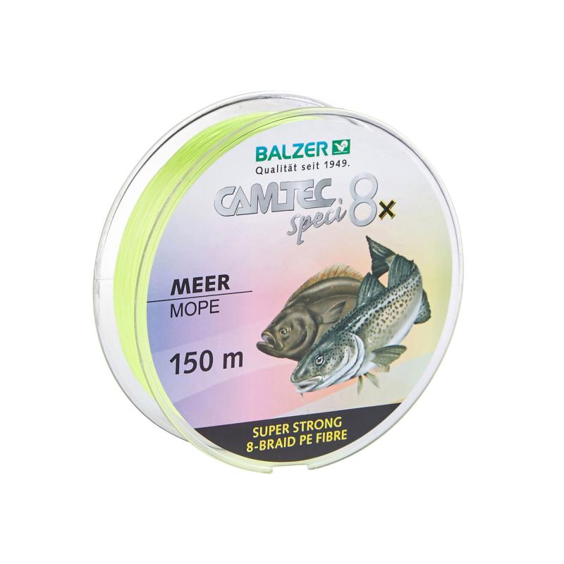 Balzer Camtec Speci 8x Meer 0,21mm 150m gelb