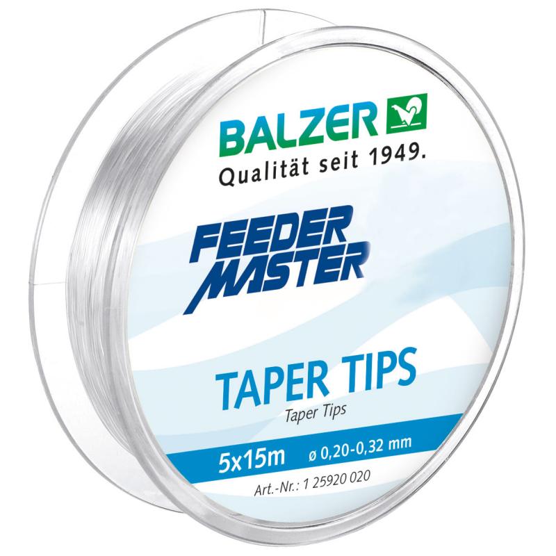 Balzer Feedermaster Taper Tips 15m