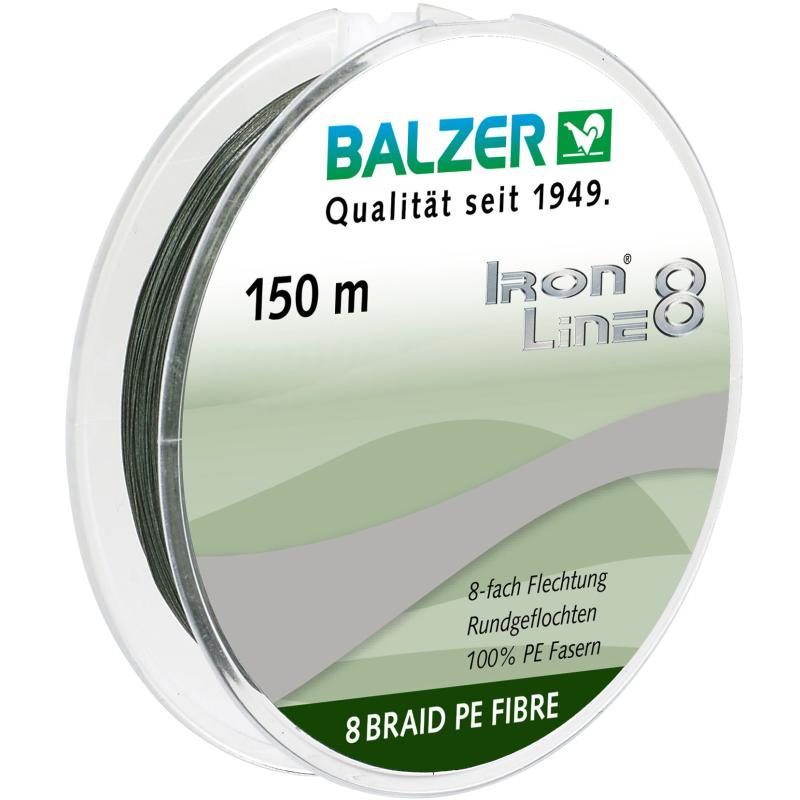 Balzer Iron Line 8 gr&uuml;n 150m 0,21mm