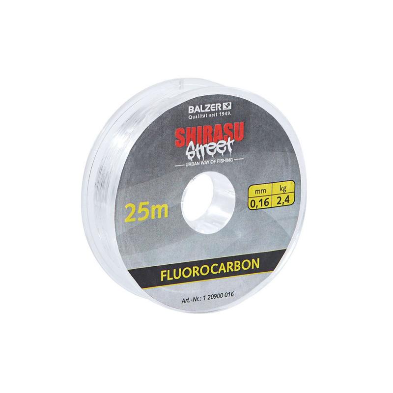 Produktbild Balzer Shirasu Street Fluorocarbon 25m, 0,18mm