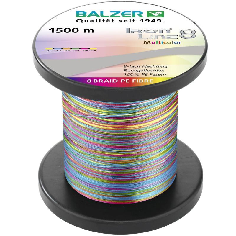 Gevlochten lijn daiwa j-braid grand x8 multicolor - 1500m België