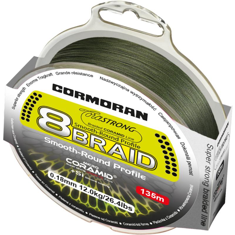 Cormoran Corastrong 8-Braid gr&uuml;n 0.18mm 135m