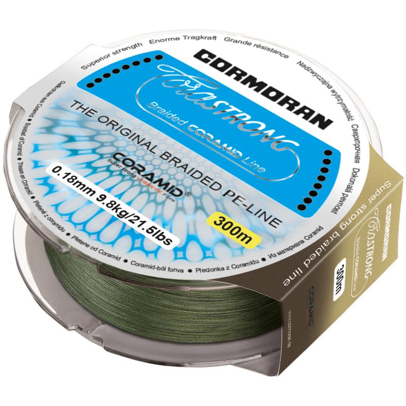 Cormoran Corastrong Braid gr&uuml;n 0.18mm 9.8kg 300m