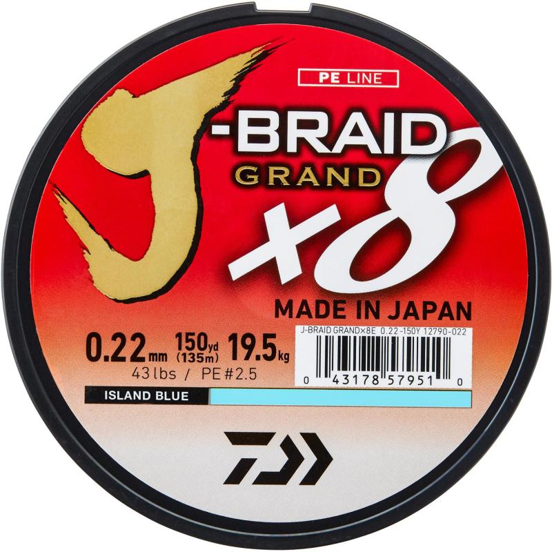 Daiwa J-Braid Grand X8E 0.16mm-135m IB
