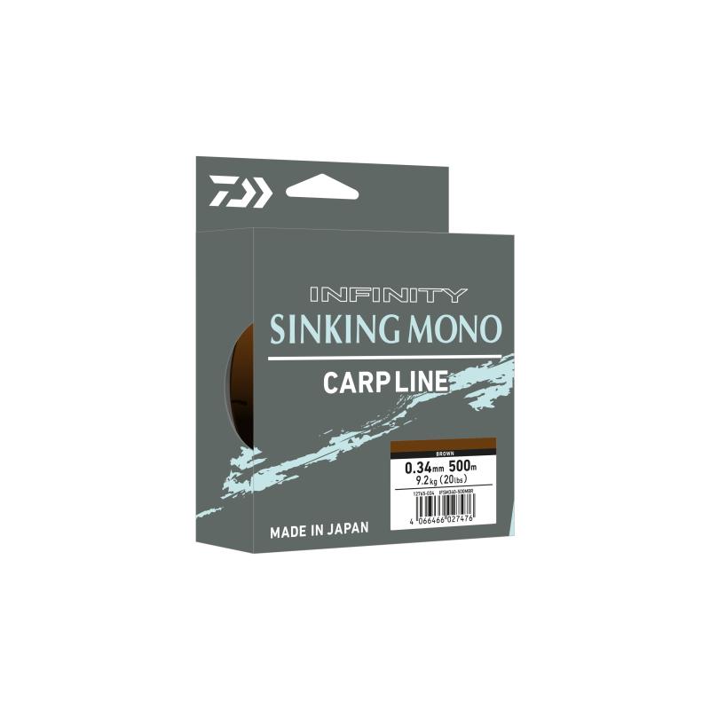 Daiwa IF Sinking Mono 0.340mm - 500m BROWN