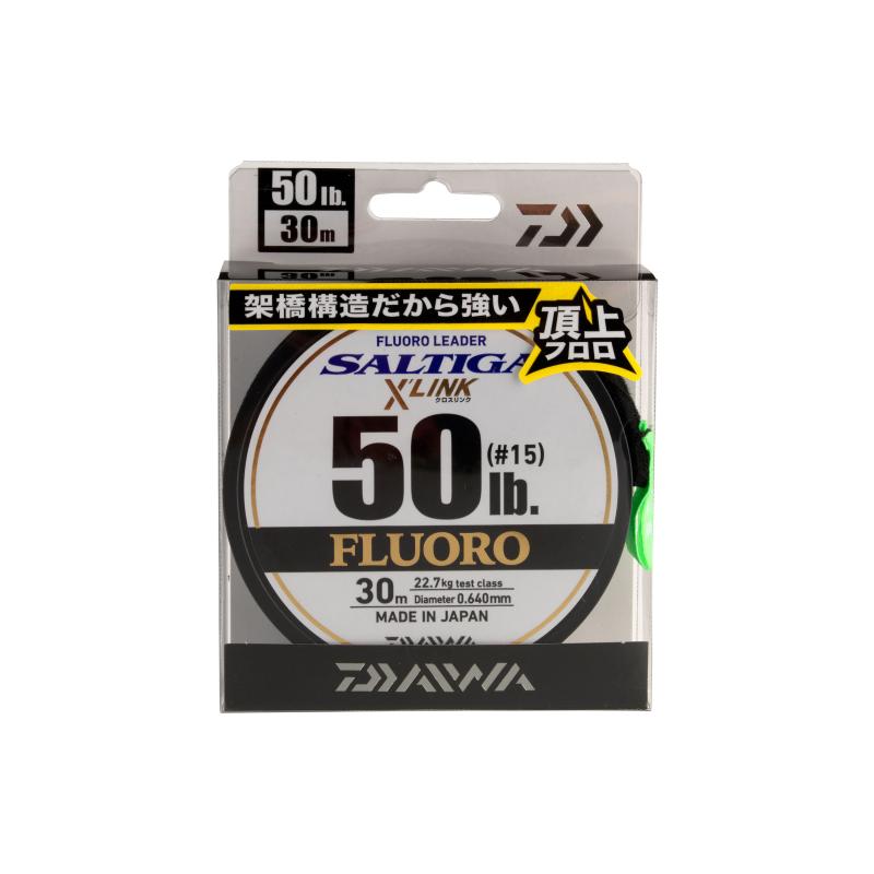 Daiwa SALTG Fc Leader X'Link 0.28mm 12lbs-30m