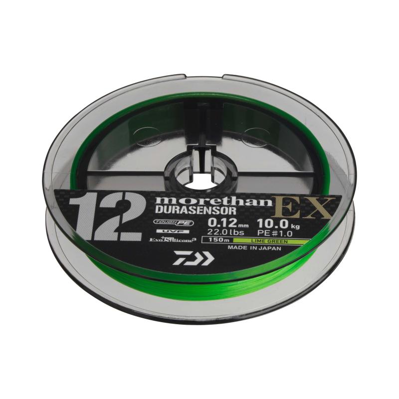 Daiwa UVF Morethan Durasensor x12EX+Si3 0.10mm-200m Lime Green