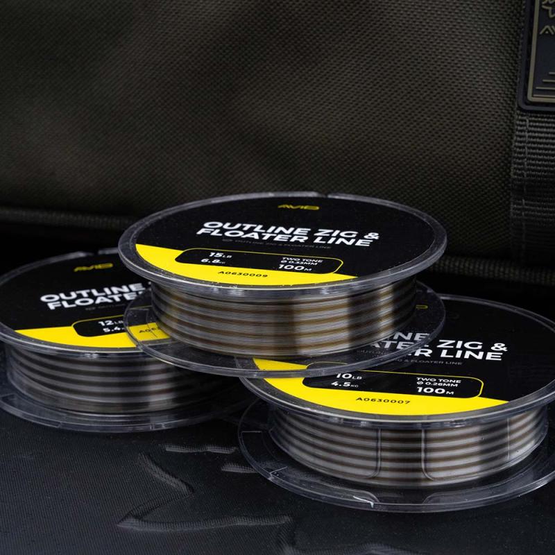 Avid Outline Zig & Floater Line - 10Lb