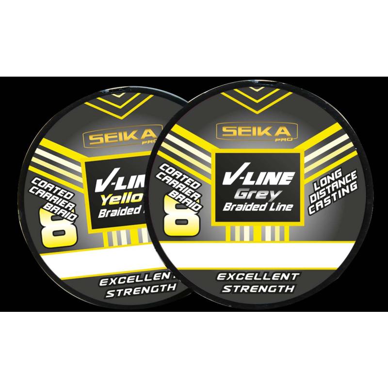 Seika Pro V-Line yellow 150 m &Oslash; 0,12 mm