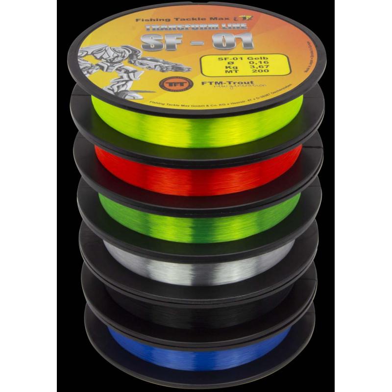 - Trout New Generation Transform Line blue &Oslash; 0,16 200m