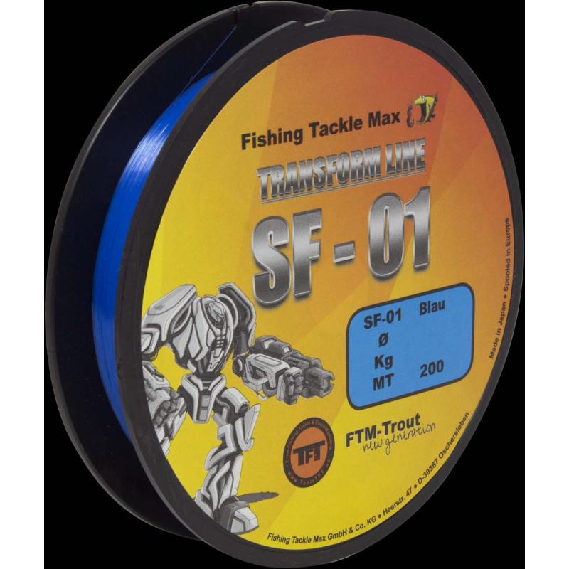 - Trout New Generation Transform Line blue &Oslash; 0,18 200m