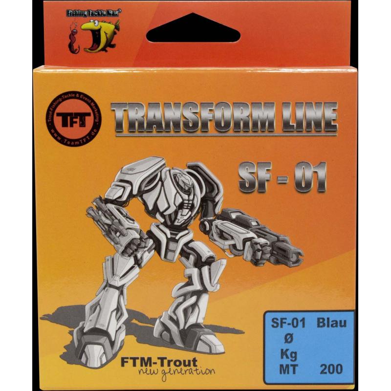 - Trout New Generation Transform Line blue &Oslash; 0,20 200m