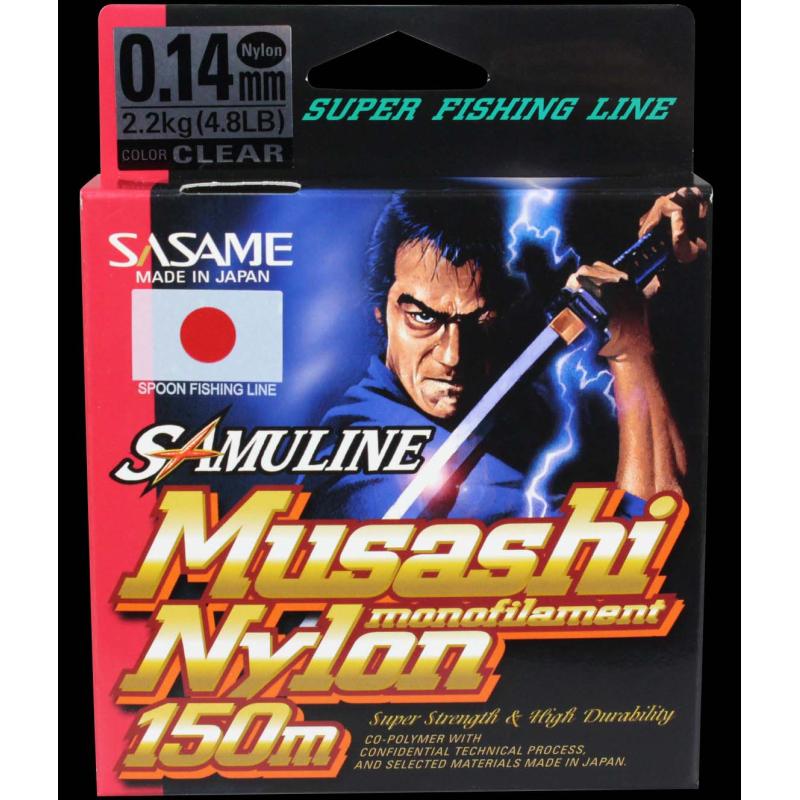 Sasame Schnur Nylon Musashi &Oslash; 0.14 mm - 150 m