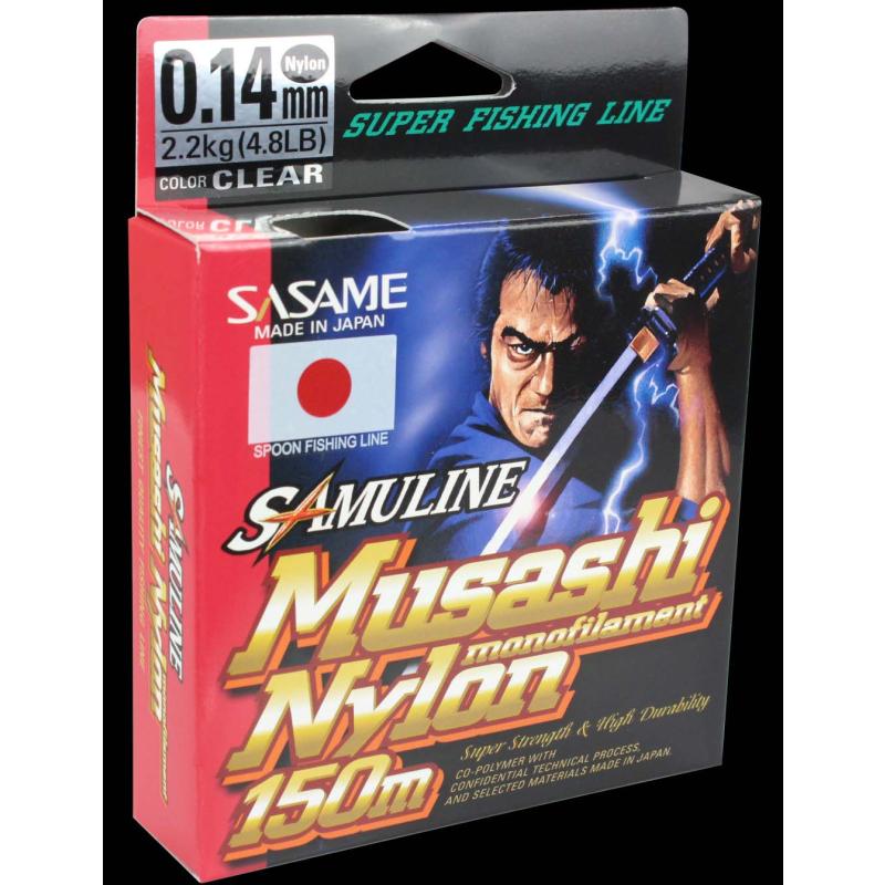 Sasame Schnur Nylon Musashi &Oslash; 0.14 mm - 150 m
