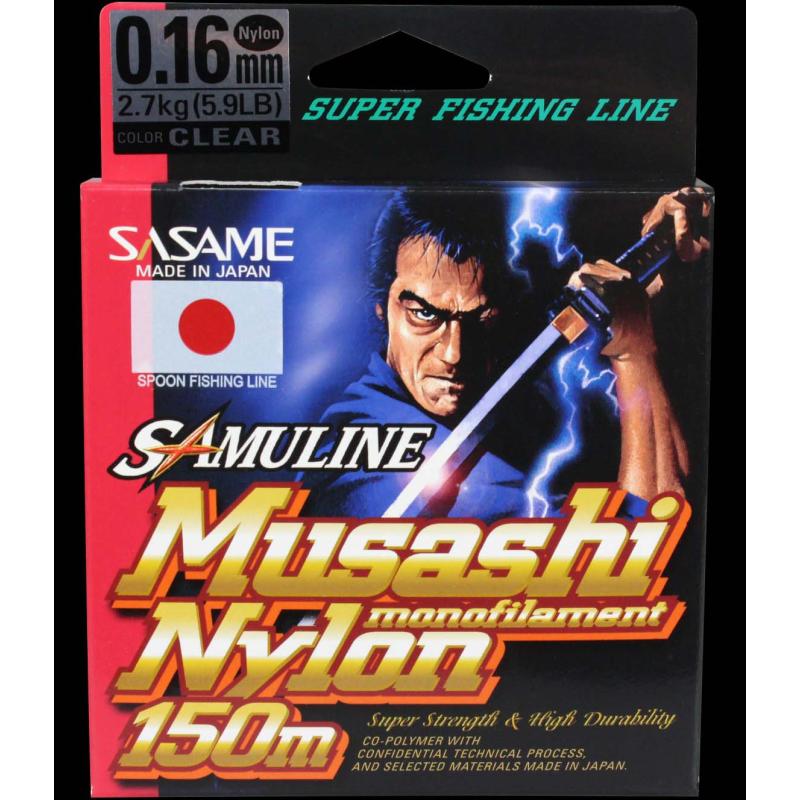 Produktbild Sasame Schnur Nylon Musashi &Oslash; 0.16 mm - 150 m