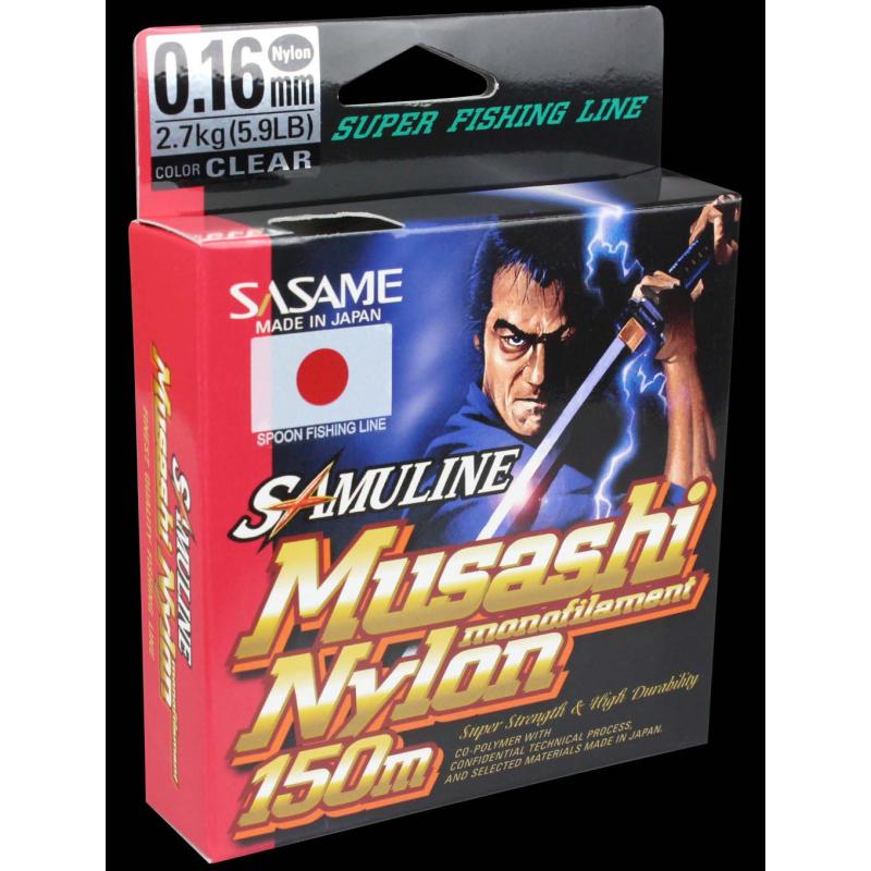 Sasame Schnur Nylon Musashi &Oslash; 0.16 mm - 150 m