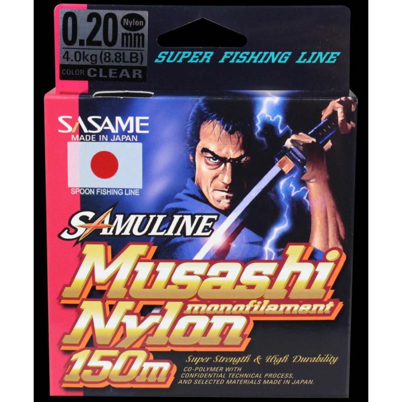 Produktbild Sasame Schnur Nylon Musashi &Oslash; 0.20 mm - 150 m