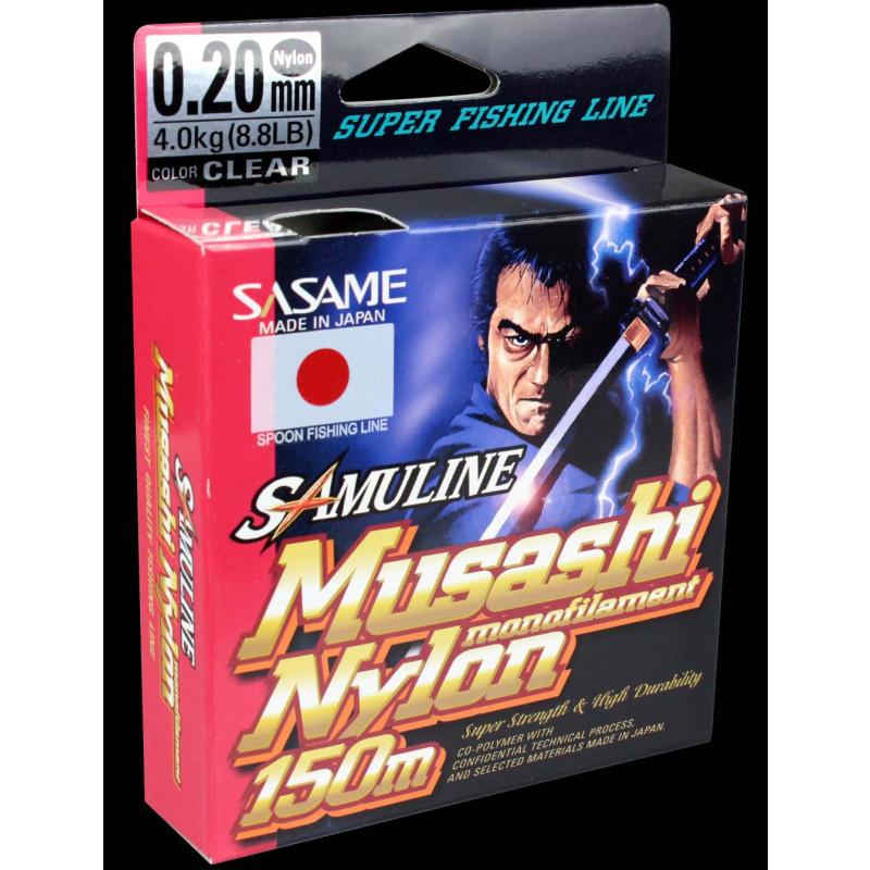 Sasame Schnur Nylon Musashi &Oslash; 0.20 mm - 150 m