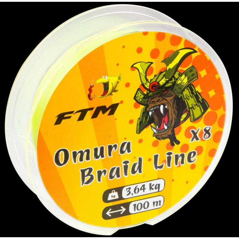 Fishing Tackle Max Schnur Omura Braid 3,64 kg - 0,08mm