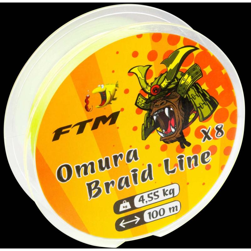 Fishing Tackle Max Schnur Omura Braid 4,55 kg - 0,10mm