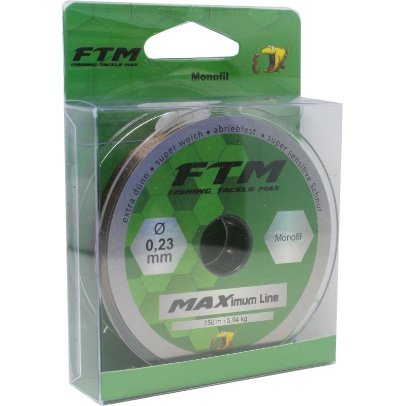 Fishing Tackle Max Schnur MAXimum Line 5,94 kg &Oslash; 0,23 mm
