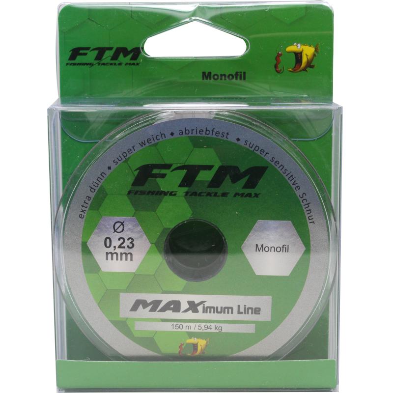 Fishing Tackle Max Schnur MAXimum Line 5,94 kg &Oslash; 0,23 mm
