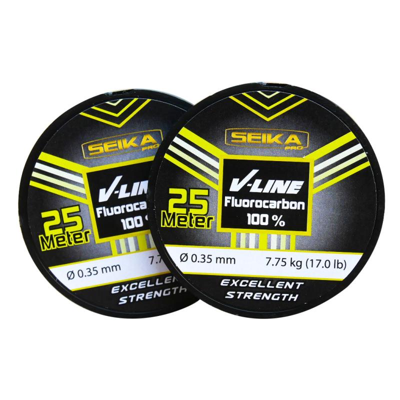 Seika Pro V-Fluorocarbon Line 100 % Gr. 0.35