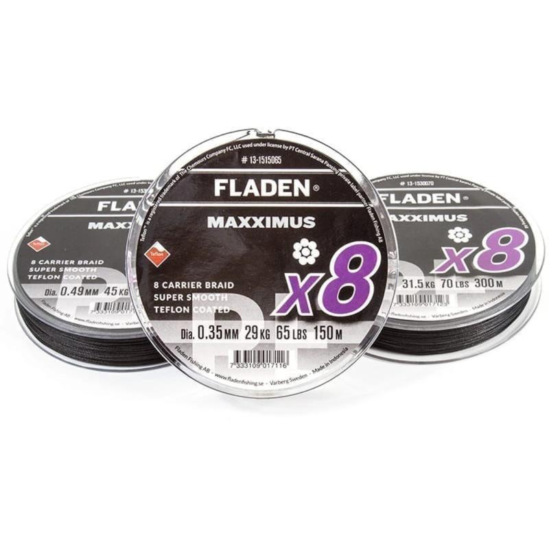 Fladen Maxximus 8X braid 0.10mm 150m 10.2Lbs 4.6kg