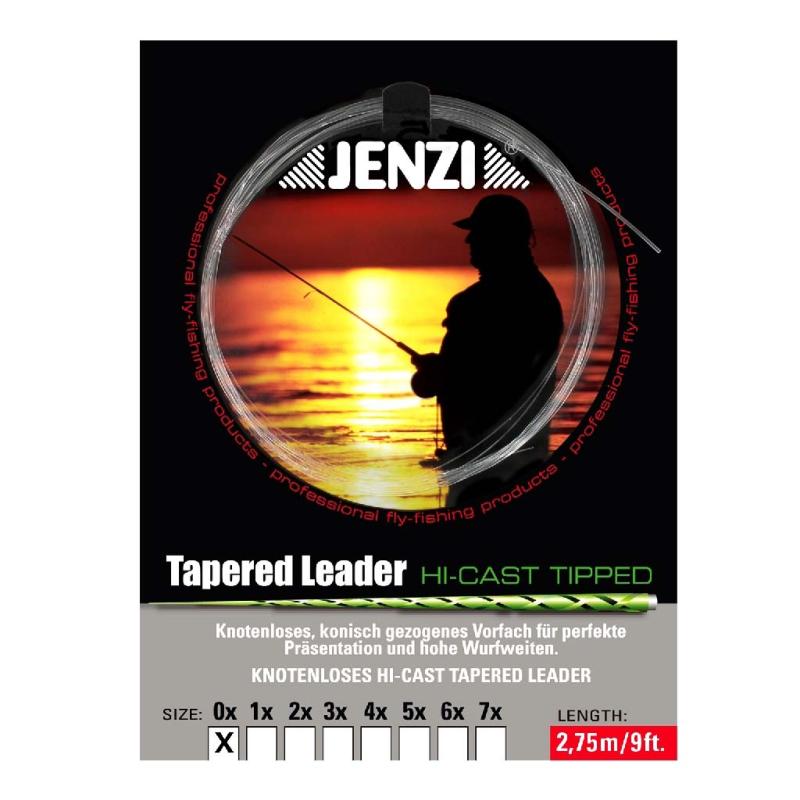Produktbild JENZI Tapered Leader- Der Klassiker 2x / 0,26/ 0,57