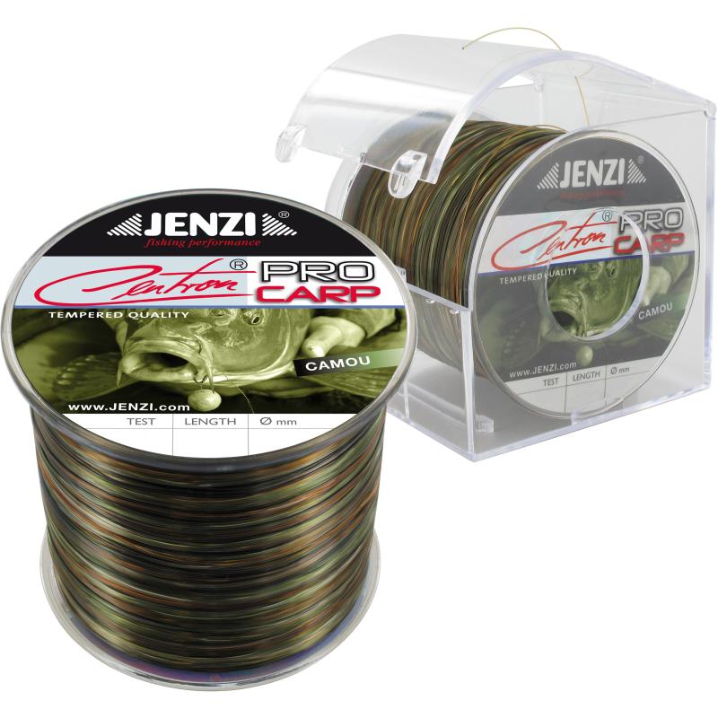 CENTRON Pro-Carp Camou Karpfenschnur0,30mm, 500m Spule