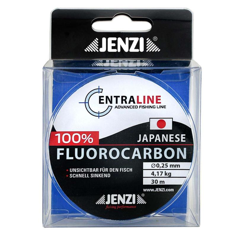 JENZI Fluorocarbon Schnur, 30 m., 0,25